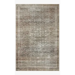 Area Rug - Ink & Terracotta